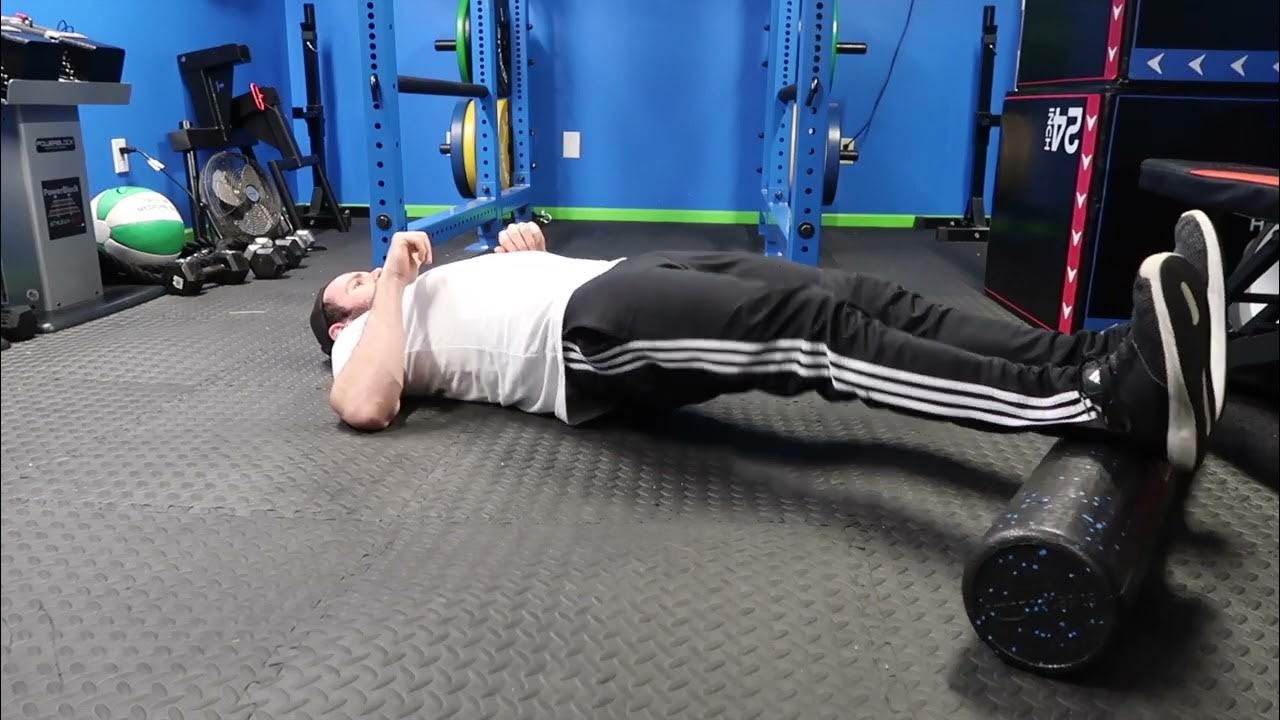 Foam Roll Leg Curl How To workout With the WeStrive App YouTube