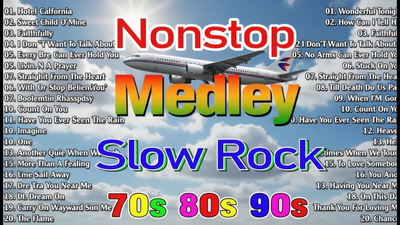 Slow Rock Love Songs Relaxing 🎧 Classic Rock Ballads 70s 80s 90s 🎷