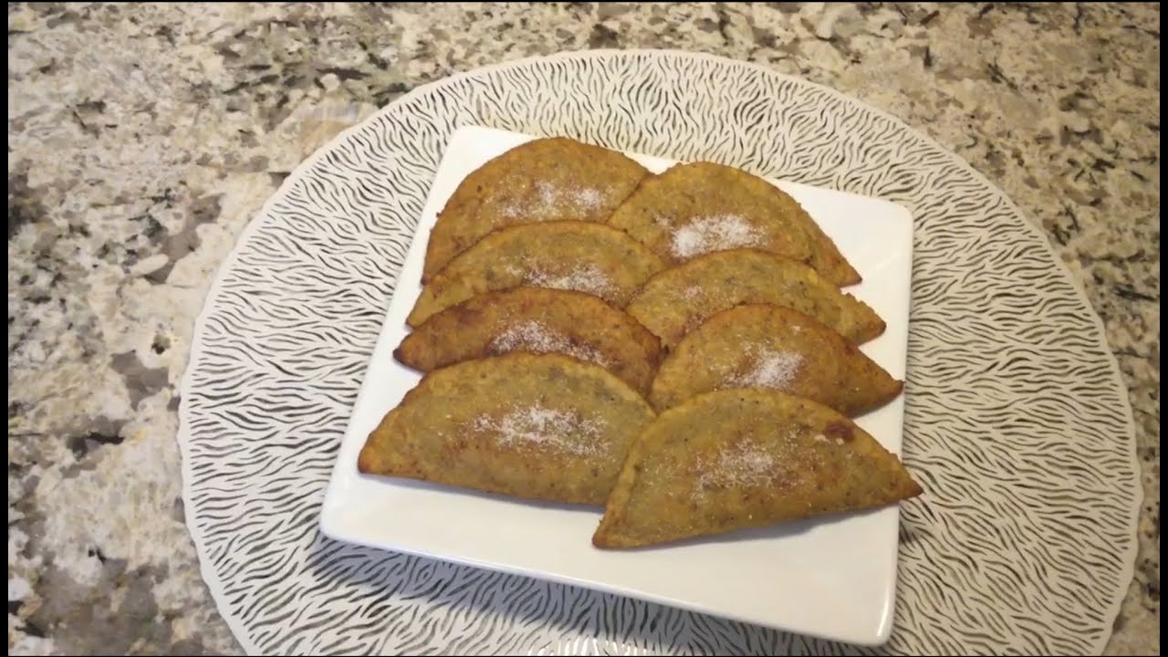 EMPANADAS DE PLÁTANO MADURO (ECUADOR)