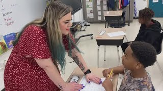 Teacher of the Week: Mrs. Rodgers at Richard Lewis Brown Academy described as 'fun' and 'kind'