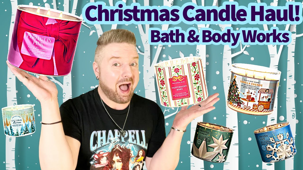 Bath & Body Works Christmas Candle Haul #2 - YouTube