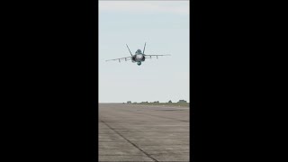 High speed pass in top gun maverick but in DCS #shorts