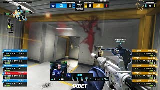 Xyp9x got really angry and got caught with WH  | Complexity vs Astralis
