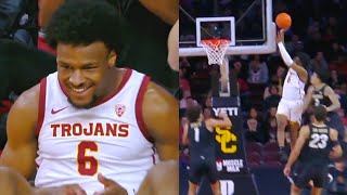 Bronny James CRAZY AND ONE FINISH! l USC vs Colorado 🔥| Full Play l February 18, 2024