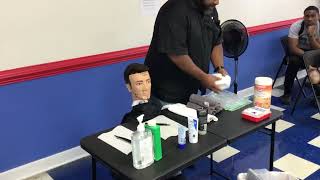 Virginia state board barber exam shave Wealth