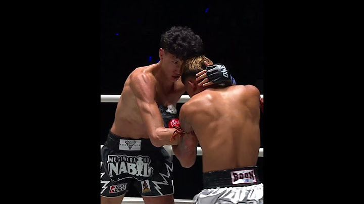 Nabil Anane is a FORCE 😤🔥 Will he avenge his loss to Superlek at ONE 172 on March 23?