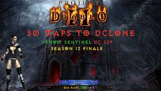 Project Diablo 2  I Have 50 Maps To Prepare For Dclone  Venom Sentinel Assassin Hc Ssf S12 Finale