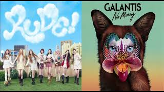 Rude! x No money(inst) || Hearts2hearts &amp; Galantis Mashup 