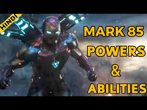 mark 85 iron man suit powers