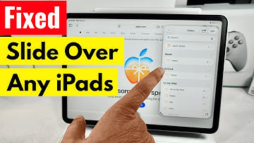 Fix Slide Over Not Working in iPadOS 26.2 (ANY iPad)