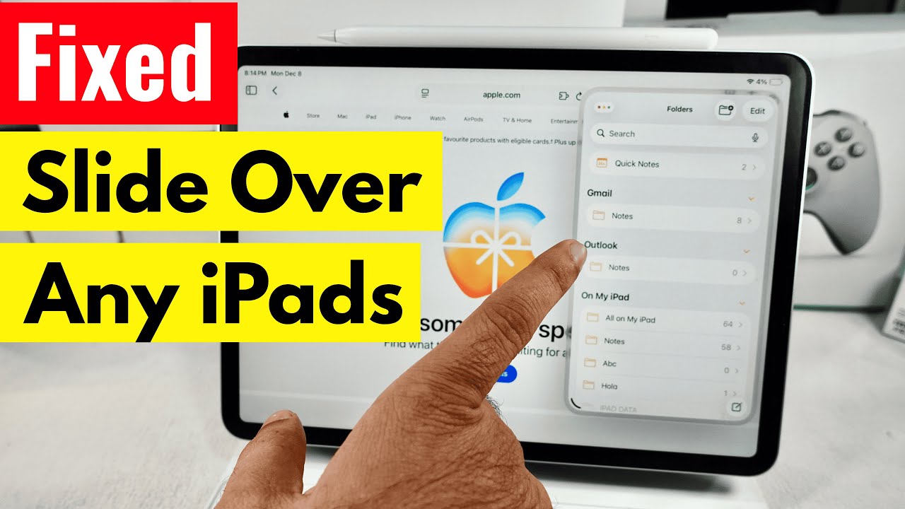 Fix Slide Over Not Working in iPadOS 26.4.2 (ANY iPad) - YouTube