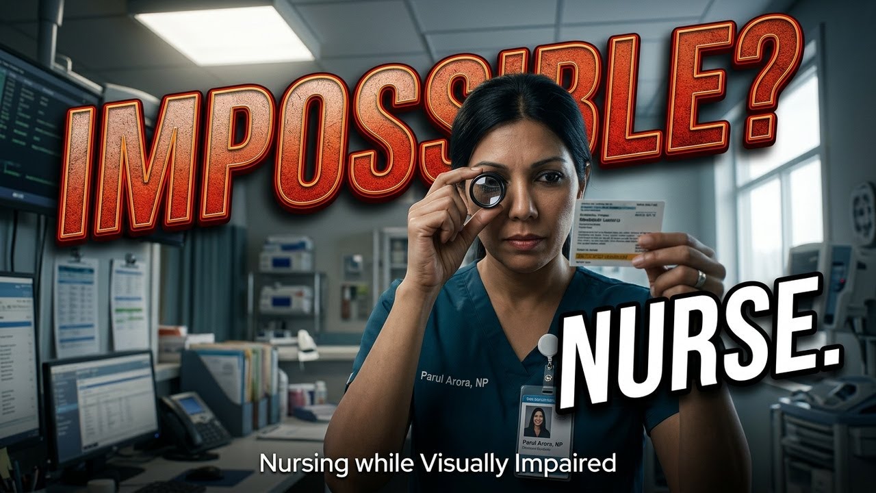 Watch: Navigating Nursing with Low Vision: Interview with Parul Arora, NP
