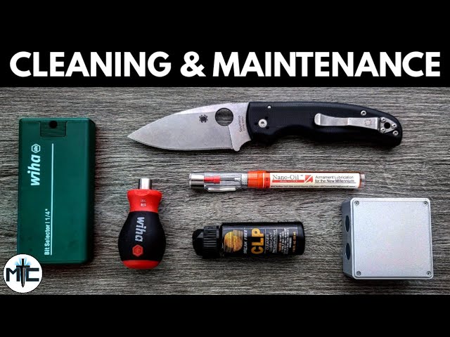 Pocket Knife Maintenance - How to Clean and Maintain Manual and Automatic  Knives 