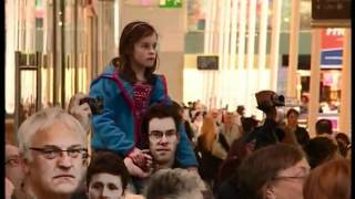 Derby Flash Mob Hallelujah Chorus on BBC East Midlands Today