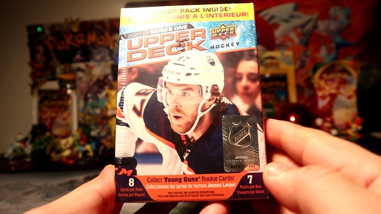 2020-21 Upper Deck Series 1 Hockey Blaster Box 
