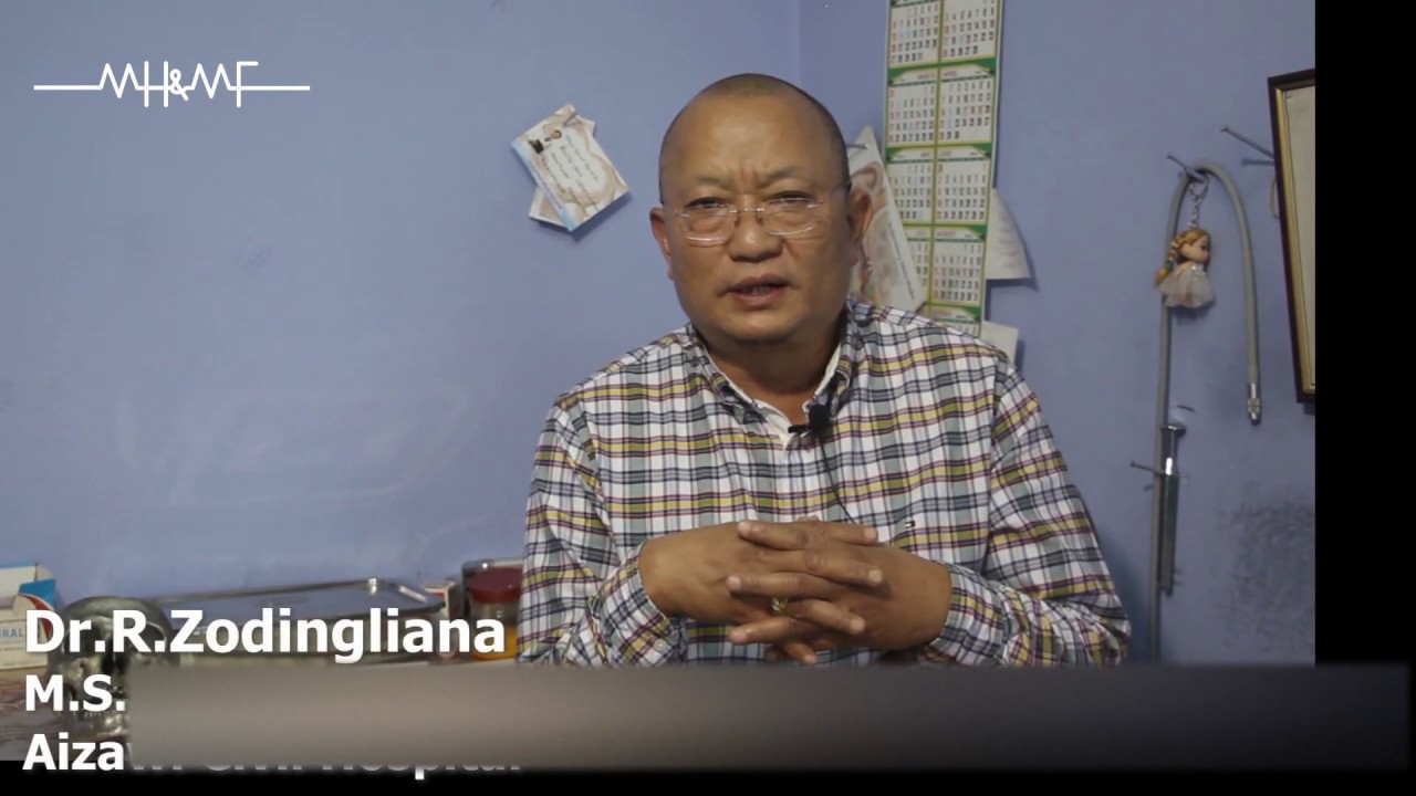 Dr.R.ZODINGLIANA, M.S (ENT) -  SINUS NA Enkawl Dan leh a awm chhan, MH&MF