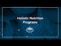 Holistic nutrition programs  achs