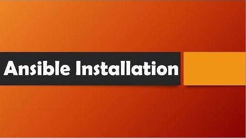 Ansible Installation using GIT repository | Part-1 | TechHub