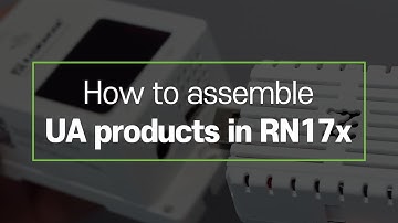 How to assemble UA products in RN17x