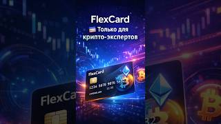 FlexCard — только для крипто-экспертов | #shorts #крипта #виртуальнаякарта