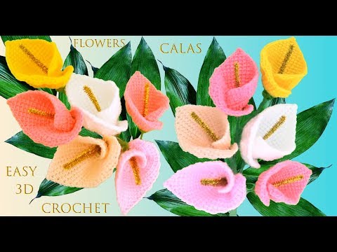 Video: Cómo Tejer Diferentes Flores A Crochet