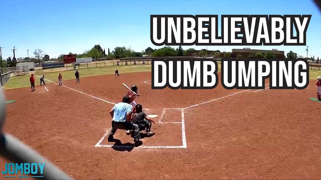 Dumbest umping you will ever see, a breakdown
