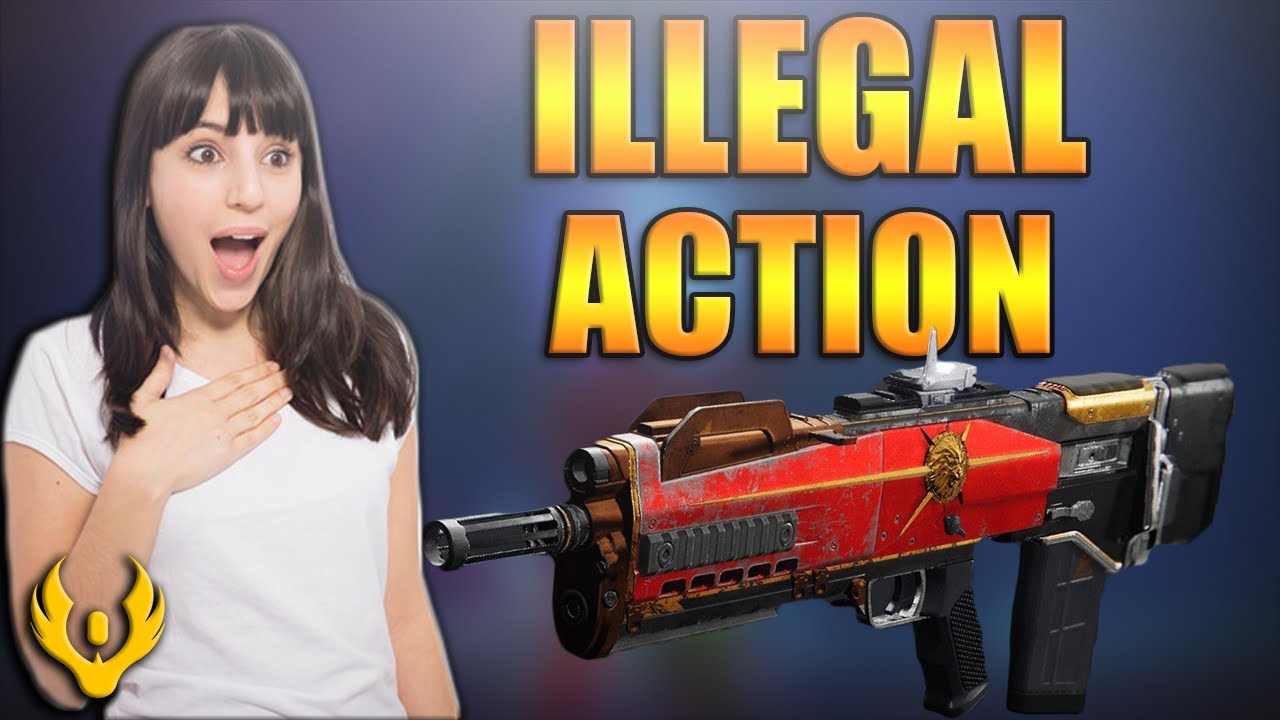 Destiny 2 Legal Action II Pulse Rifle With Frenzy is AMAZING! PvP Gameplay Review