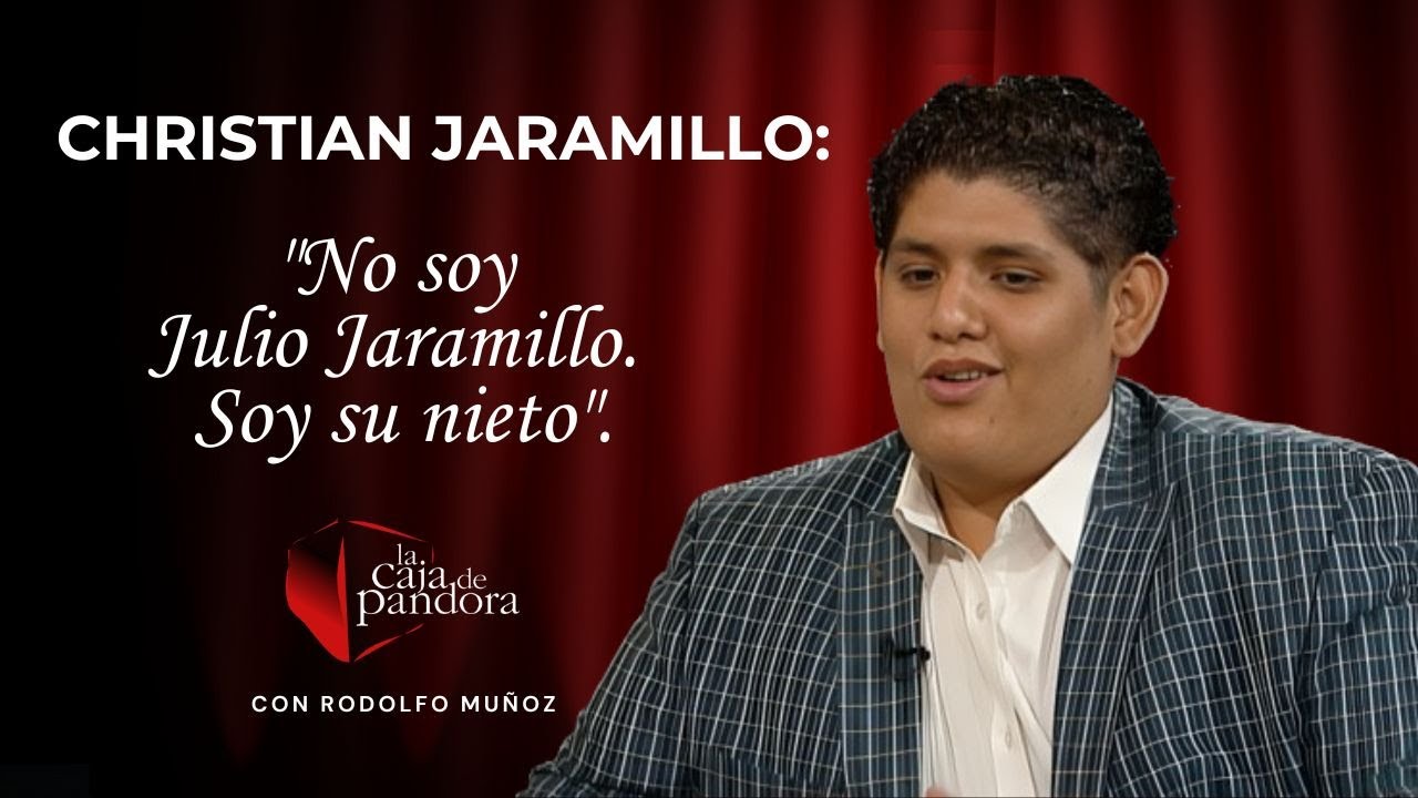 El nieto de Julio Jaramillo, Christian Jaramillo, en La Caja de Pandora (2015) 🎤🎶 #pasillo #música