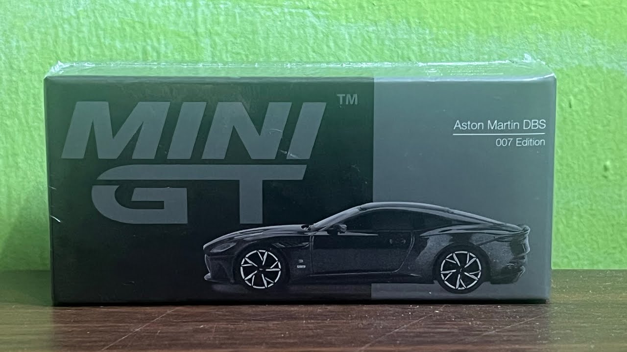 Fit for a Superspy: Unboxing an Aston Martin DBS by Mini GT - YouTube