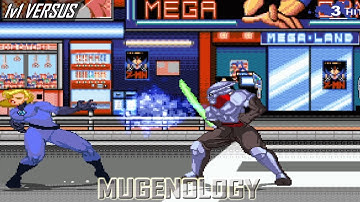 Invisible Woman [Arkady] vs Yoshimitsu (CvS) - Marvel Comics vs Tekken - MUGEN