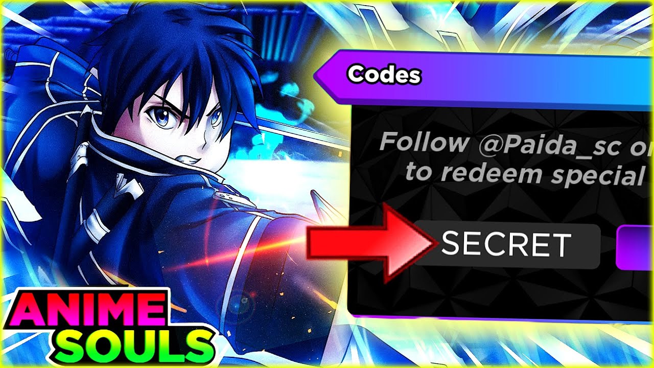 ⚔️ NEW SECRET Protagonist Passive + FREE 2X DAMAGE + CODE In Anime Souls  Simulator UPDATE! ⚔️ 