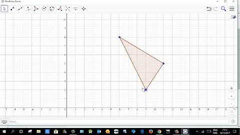 Introducing Geogebra and Construction of a right angled triangle