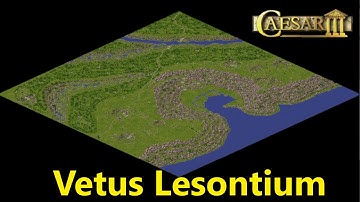 Caesar 3 Augustus - custom map Lesontium by xHyuukin
