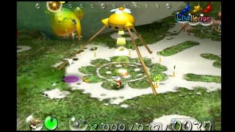 Pikmin Revisit GCN Extra: Challenge Mode- The Distant Springs- Part 1