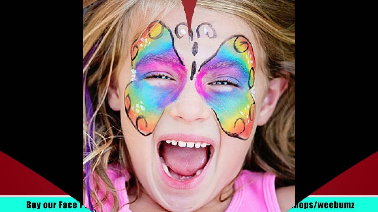 Quality Face Paint Kit for Kids (NonToxic, Water Based) Professional
