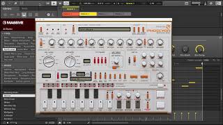 Looking for a sound like TB-303 in Phoscyon...