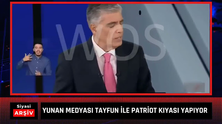 Yunan Medyası TAYFUN Balistik Füzesi ile Patriot Sistemini Kıyas Yapıyor!!