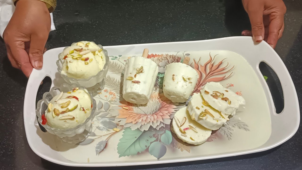 Ice Cream | Eid Special Ice Cream With Kashmiri Rof |Ghar Par Ice Cream Kaise Banaye