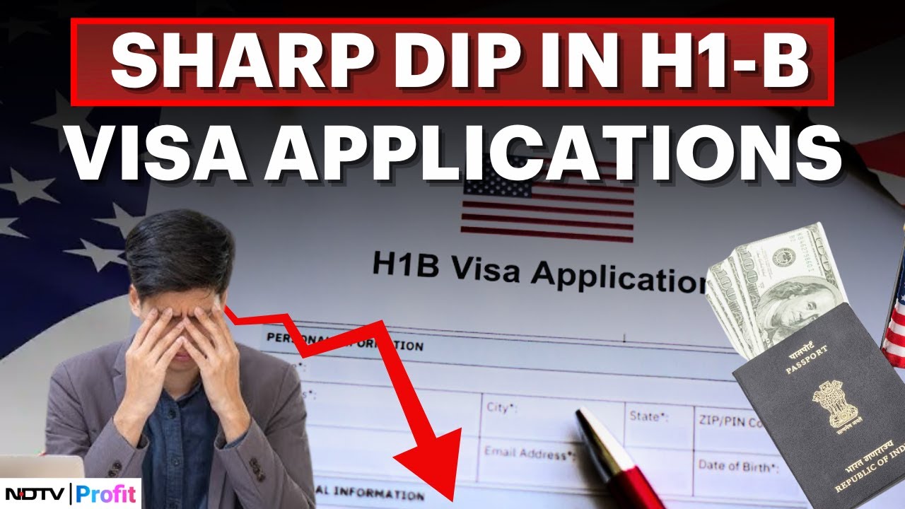 H1B Visa Applications Decline By 25 Amid The Layoffs H1B Visa News