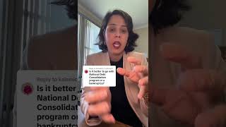 Is It Better to Go With National Debt Consolidation or a Bankruptcy? - Bankruptcy FAQs