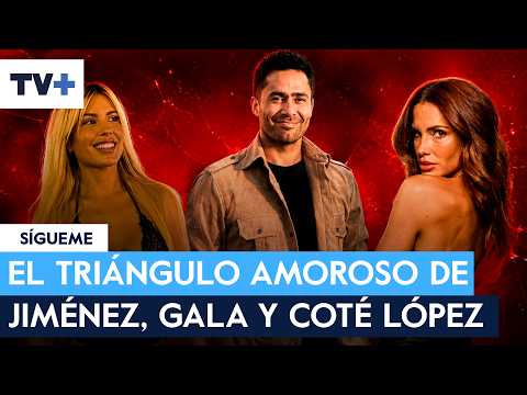 El triángulo amoroso entre Luis Jiménez, Gala Caldirola y Coté López
