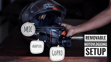 GoPro Hero 7 Helmet Mic Setup for Motovlogging