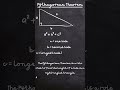 “This triangle has a secret formula!”#mathshorts #pythagoras_theorem #easymaths