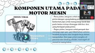 tugas kelompok 6 komponen utama motor bensin
