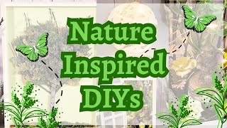MUST SEE DIYs: Inspired by Nature Crafts I found on Pinterest, using supplies I already have!!