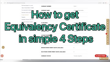 How to get equivalency certificate from ministry of education uae | MOE UAE