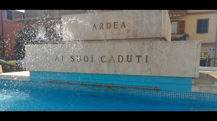 Ardea, grazie ai cittadini volenterosi la fontana di piazza del Popolo torna a zampillare