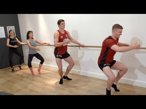 When AFL players do Xtend Barre