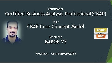 BACCM Business Analysis Core Concept Model - BA Exam Tutorials