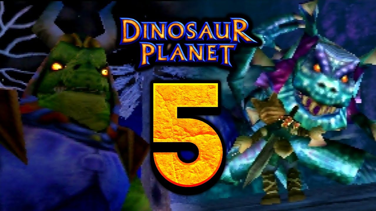 Dinosaur Planet (REAL N64) WALKTHROUGH PART 5 - DARKICE MINES (DINOMOD ENHANCED)